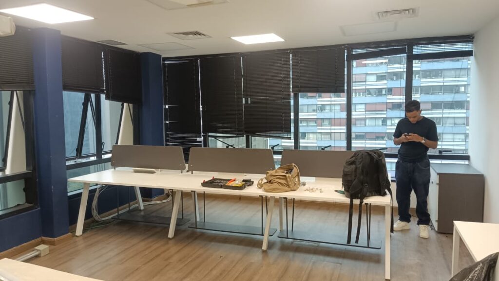 Escritório na Avenida Paulista preparado para serviço de cabeamento categoria 6