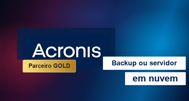 Backup Acronis parceiro Gold